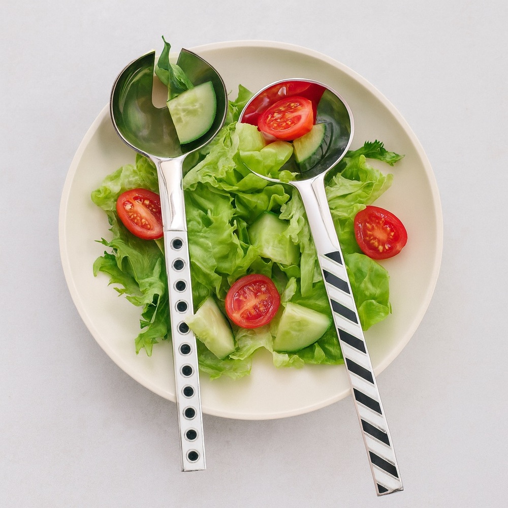 KATE SPADE NY/LENOX Colab Pierrepont Place 2-pcs Salad Serving Utensils #1120252